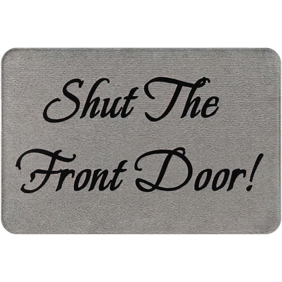Floor Rug Ballet We Can Choose How We Dance to It Doormats Non-Slip Entrance Front Door Rug Funny Indoor Bathroom Kitchen Bedroom Entryway Floor Mats Welcome Mat 18"×30"
