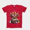 thumbnail image 1 of Easter Day Highland Cow T-shirt, Cute Cow Easter Shirt, Retro Easter Tee Shirt, Happy Easter Gift for Her, 1 of 6