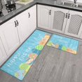 thumbnail image 1 of Easter Day Kitchen Rugs Set of 2 Gnome Floor Mat Farmhouse Kitchen Mat Non Slip Kitchen Rugs and Mats Floor Standing Mat Kitchen Runner Rug, 1 of 6