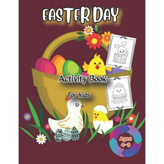 Easter Day: New Guide to Coloring for Crafts, Kids Coloring Books, (Paperback)