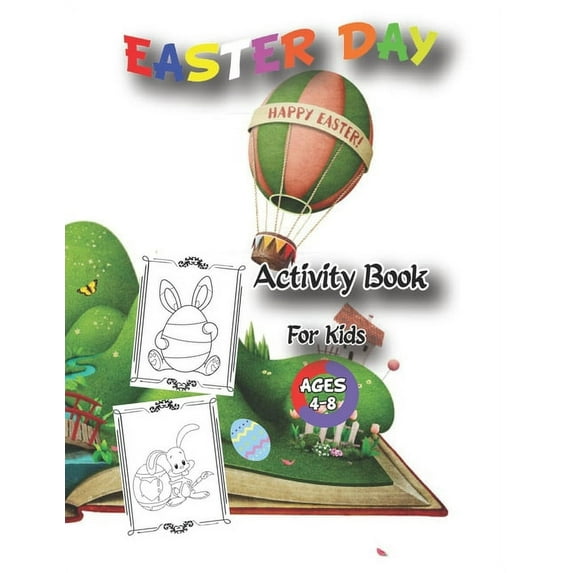 Easter Day: This Easter Activity Book for kids has got 30 Simple & Beautiful, (Paperback)