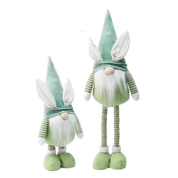 Easter Decor, Easter Decorations, Easter Gnomes, Bunny Decor, Spring Decor, Spring Gnomes, 24 Inches Easter Gnome Figurine, Tall Bunny Ear Gnome Plush For Easter Home Table Floor Decor
