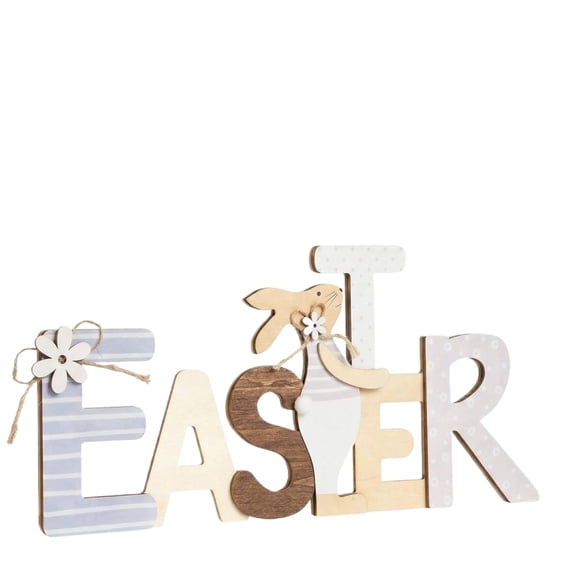 Easter Decor, Easter Gifts, Farmhouse Rabbit Tiered Tray, Rabbit Table Decorations, Easte Decorations for Home, Bunny decor