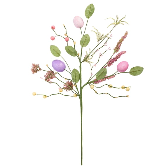 Easter Decor Faux Berry Sprigs Artificial Greenery Stems Floral Arrangement DIY Bouquet Props for Vase Centerpiece Table Home Spring Decorations