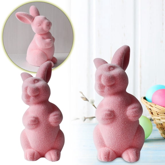 Easter Decor, Short Easter Bunny Living Room Desktop Ornaments Cute Ornaments Easter Decorative Ornaments Easter Cute Bunny Ornaments Random Ornament Assortment Fancy Christmas Ornament