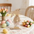 thumbnail image 1 of Easter Decoration Set Spring Home Decor, Bunny Decor for Home, Indoor, Tiered Tray, Spring Rabbit Stuffed Centerpiece Table, Easter Basket Stuffers Essentials for Women, Gnome Surprise, 1 of 6