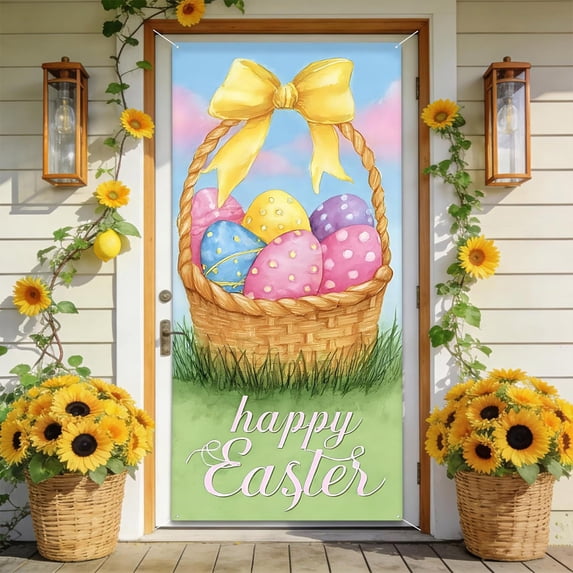 Easter Decoration Set Spring Home Decor, Bunny Decor for Home, Indoor, Tiered Tray, Spring Rabbit Stuffed Centerpiece Table, Easter Basket Stuffers Essentials for Women, Gnome Surprise