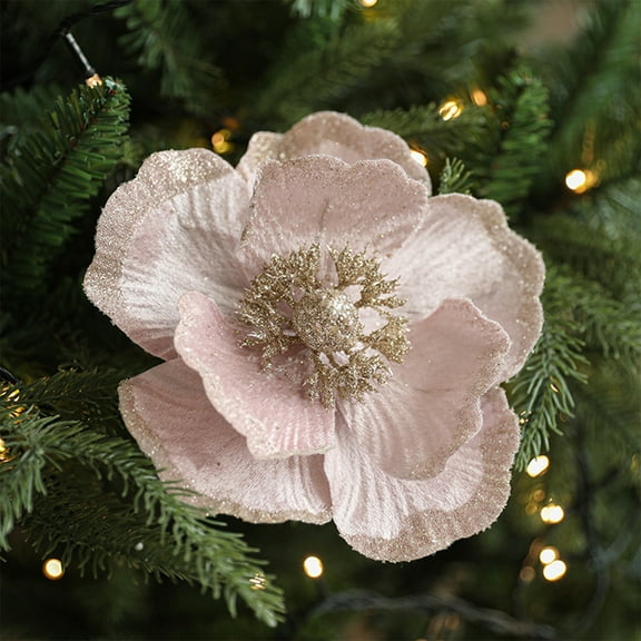 Easter Decorations Artificial Flowers Christmas Flowers with Stems Christmas Tree Decoration Flowers Holiday Gifts Festive Ambience Decoration Flowers A Variety of Colors Optional on Clearance