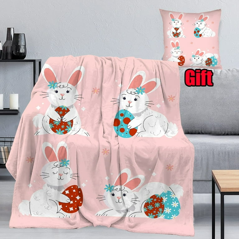 Easter store bunny blanket