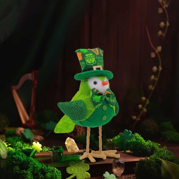 Easter Decorations Clearance, St Patrick's Day Cute Bird Decoration Ornament Easter Dwarf Doll