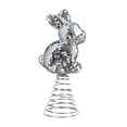 thumbnail image 1 of Easter Decorations, Disco Rabbit Tree Topper, Cute Easter Rabbit Figurines Table Centerpieces Tree Decor Easter Tree Topper, Reflective Disco Spring Rabbit Ornament for Party Home Decoration, 1 of 7