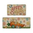 thumbnail image 1 of Easter Decorations Easter Kitchen Rugs And Mats Set Of 2 Cushioned Anti Fatigue Kitchen Floor Mat Non Waterproof Kitchen Rug Set Comfort Standing Mats Carpet, 1 of 6