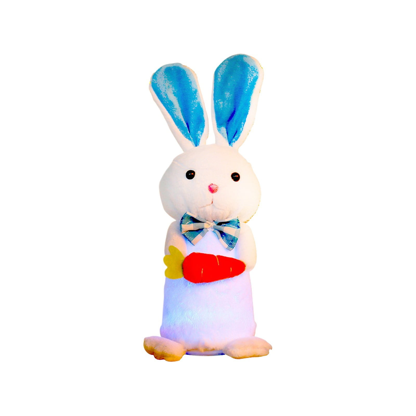 Easter Decorations Glowing Rabbit Figurines Small Rabbit Ornaments ...