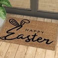 thumbnail image 1 of Easter Decorations HERESOM Easter Doormat Easter Eggs Rabbit Entryway Front Porch Rugs Anti-Bottom Floor Indoor Outdoor Carpet For Home Patio Home Decor Easter Gifts, 1 of 7