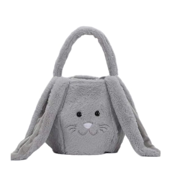Easter Decorations Happy Easter Long Ears Bags Easter Basket Buckets Easter Tote Bags Children Gift Storage Handbag