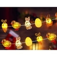 thumbnail image 1 of Easter Decorations for Home Clearance! LED Copper Wire Shape Lamp Easter Carrot Rabbit Chick Glowing Light String Decoration Lamp Copper Wire Light String Colored, 1 of 4