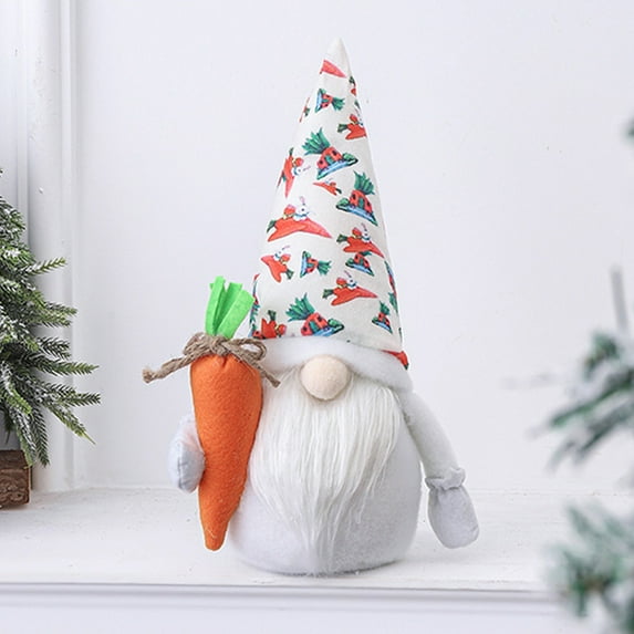 Easter Decorations for The Home Easter Gnome Plush Elf Decorations,Faceless Plush Doll Cute Bunny Home Decoration Doll Ornament Toy,Easter Rabbits Decorations Hanging Bunny Gnome