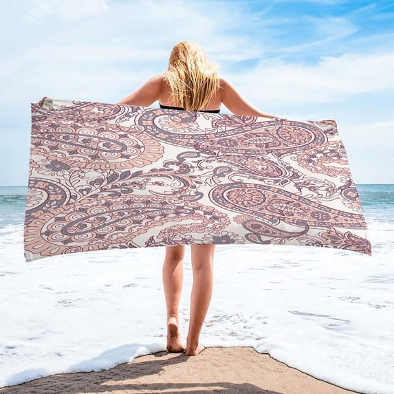 Easter Decorations Kokovifyves Beach Towels Clearance Microfiber Beach Towel Super Lightweight Colorful Bath Towel Sandproof Beach Blanket Multi-Purpose Towel for Travel Swimming Pool 30x60 Inch