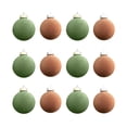thumbnail image 1 of Easter Decorations Kokovifyves Christmas Balls Flocked Christmas Tree Ball Ornaments Plastic Balls Xmas Decorative Hanging Ornaments Christmas Tree Decoration, 1 of 9