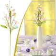 thumbnail image 1 of Easter Decorations Kokovifyves Clearance Easter Decoration Revival Branch Cutting DIY Flower Bundle Flower Arrangement Decoration Accessories, 1 of 9