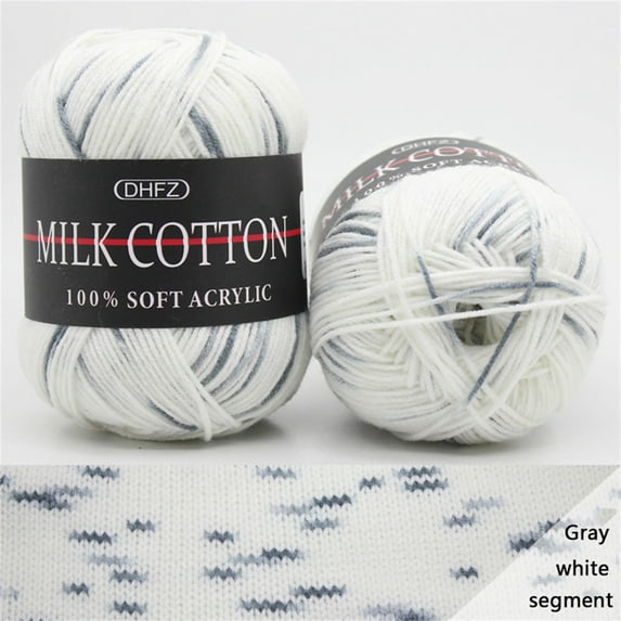 Easter Decorations Kokovifyves Colorful Hand Knitting 50g Knitting Crochet Milk Soft Baby Cotton Wool Yarn