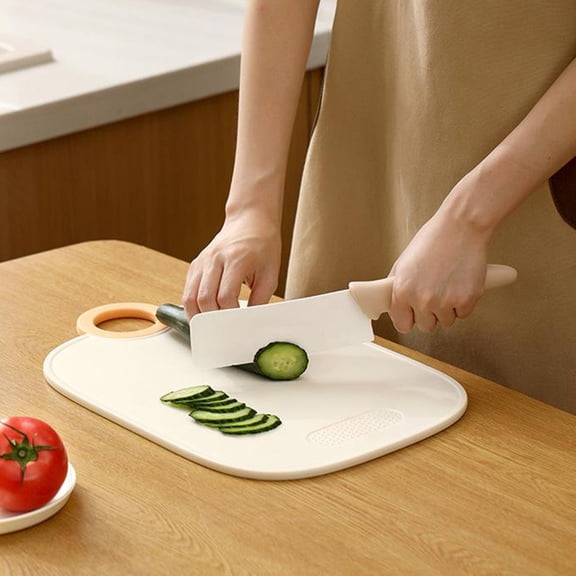 Easter Decorations Kokovifyves Cutting Boards for Kitchen Cutting Board Fruit Cutting Board Double-sided Cutting Board Multifunctional Cutting Board Creatives Cutting Board