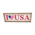 thumbnail image 1 of Easter Decorations Kokovifyves Patriotic Decorations for 4th of July Decor Ground Layout Props American Independence Day Ornaments Patriotic Decorative Signs Ornaments Wooden Crafts, 1 of 1