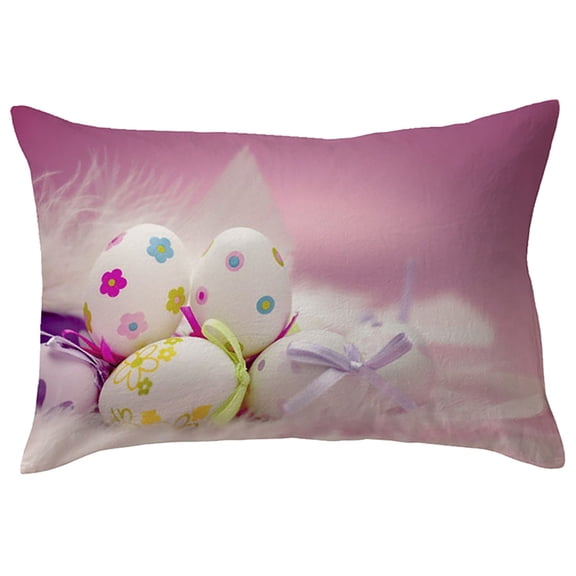 Easter Decorative Rectangle Pillow for Sofa and Bedroom Home