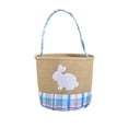 thumbnail image 1 of Easter Decorative Storage Basket, Bunny Design Tote for Egg Hunts and Holiday Displays, Versatile Cloth Organizer for and Adults, Easter Gift, 1 of 6