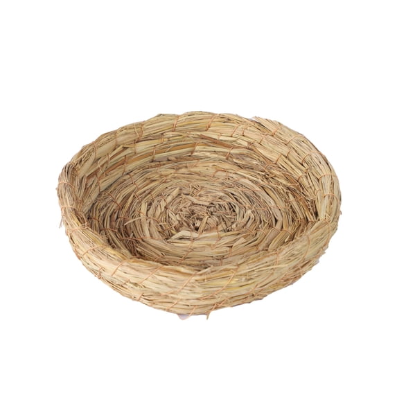 Easter Decorative Woven Bird's Nest, 7.8" Handcrafted Twig Nest Easter Eggs Organizer for Spring Decor & Tabletop Display