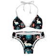 thumbnail image 1 of Easter Detachable Sponge Adjustable Strap Bikini Set Two-Pack - Ideal for Beach & Pool Parties, 1 of 6