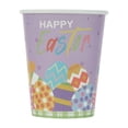 thumbnail image 1 of Easter Disposable Tableware Bunny Egg Letter Print Dishes Paper Cups Forks Spring Party Supplies, 1 of 7