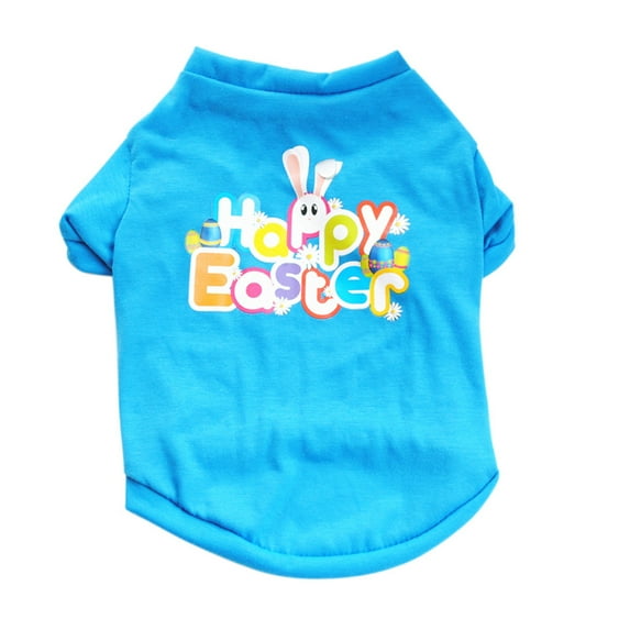 Easter Dog Clothing Cotton Vest Puppy For Small Dog Clothes for Pet Dog Cat Girl Dog Clothes Winter Coats Medium Dog Clothes Dog Hoodie for Small Dogs Girls Dog Clothes Large Size Dog Gir