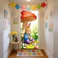 thumbnail image 1 of Easter Door Cover,Easter Door Decorations Bunny Egg Rabbit Hanging Banner Decor Farmhouse Holiday Decor Spring Party Decoration for Front Wall Backdrop Indoor Outdoor 71 x 35 Inch, 1 of 6