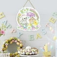 Easter Door Decoration Hang Cartoon Abnormity Wood Print Wall