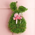 thumbnail image 1 of Faux Boxwood Bunny Door Hanger, 1 of 4