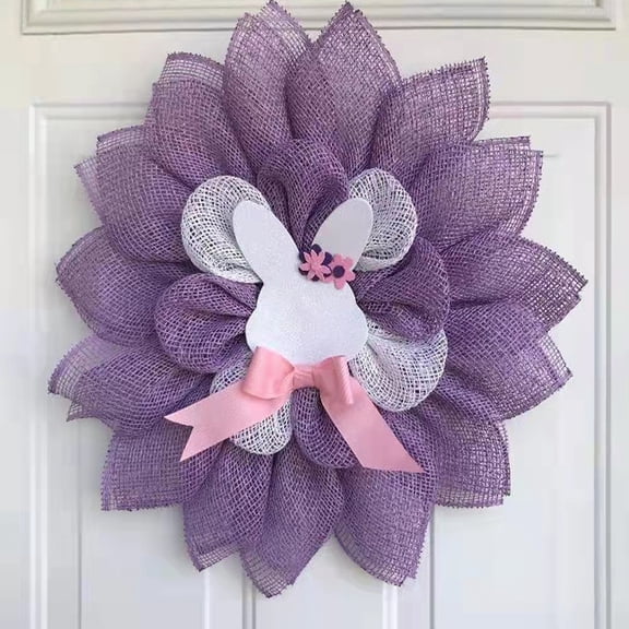 Easter Door Wreath Valentine's Day Wreath Faux Wreath Home Decor Wall Hanging