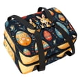 thumbnail image 1 of Easter Double Layered Insulated Refrigerated Large Capacity Handheld Lunch Bag with Two Compartments - 7.1x11.4x16.1 Inches, 1 of 6