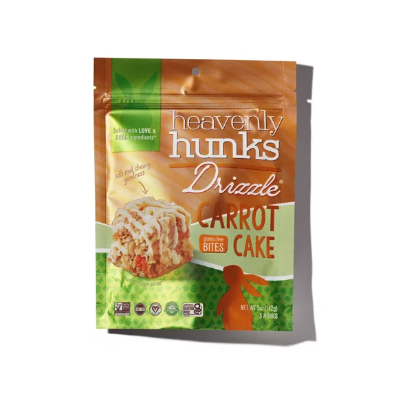Easter Drizzle Carrot Cake Bites by Heavenly Hunks