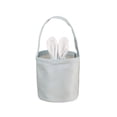 thumbnail image 1 of Easter Ears Bucket Easter Bunny Tote Bag Party Gift Storage Bag Easter Baskets Bunny Ear Bucket Style Assorted Color Soft Fabric Baskets Festive Easter Home Easter Decor, 1 of 3