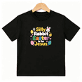 thumbnail image 1 of Easter Easter Girls Graphic Tee, Silly Rabbit Is For Jesus 100% Cotton Kids Short Sleeve T-Shirt, 1 of 5