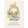 Easter Egg Basket Greeting Cards Set of 8, Envelopes Included