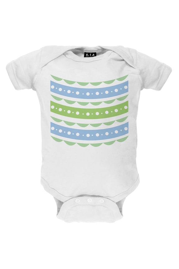 Easter Egg Blue Ribbon Costume Baby One Piece - 12-18 months