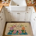 thumbnail image 1 of Easter Egg Bunny Floor Mat, Soft Polyester Rug for Home, 1 of 6