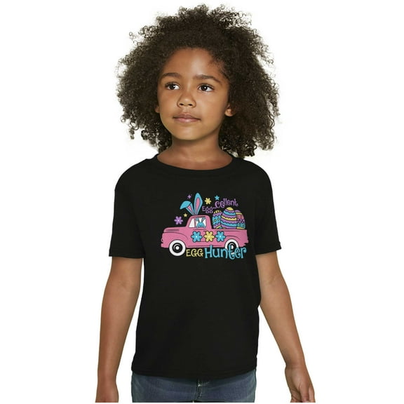 Easter Egg-Cellent Egg Hunter Truck Girls Kids T Shirt Tees Teen Brisco Brands X