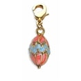 thumbnail image 1 of Easter Egg Charm Dangle in Gold, 1 of 1