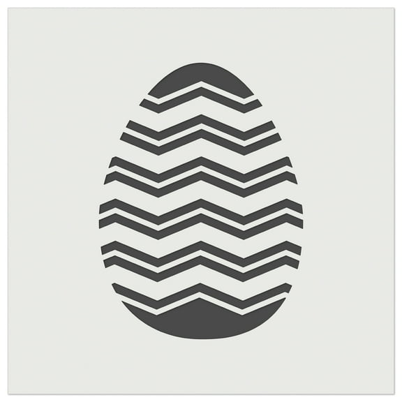 Easter Egg DIY Cookie Wall Craft Stencil - 3.5 Inch
