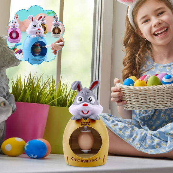 Easter Egg Decorator Tool with Colorful Markers Easter Egg Paint Tool Easter Egg Coloring Kit for Children Boys Girls