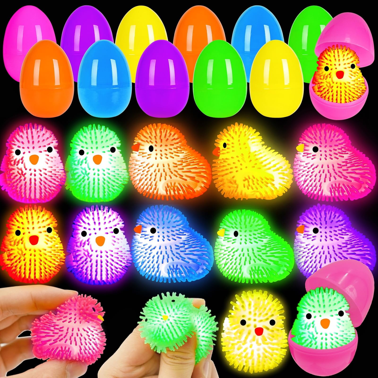 Easter Egg Fillers For Kids Boys Girls Classroom Prizes Easter Basket Stuffers Party Favors Easter Hunt Treats Gifts For Kid Teens