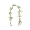 thumbnail image 1 of Easter Egg Garland, Artificial Floral Spring Garlands for Mantle Fireplace Garland for Spring Home Decor Easter Party Indoor Outdoor Decoration, 4.9ft, 1 of 6